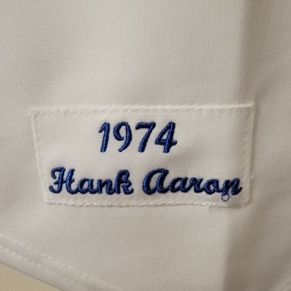 Atlanta Braves Hank Aaron Commemorative Jersey - XXL - Picture 2 of 6